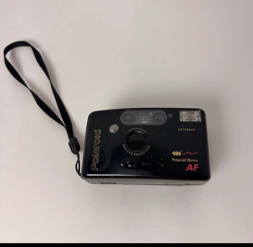 Polaroid 35mm AF Dateback Film Camera Black